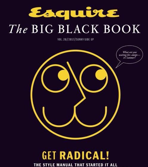Esquire USA The Big Black Book Spring-Summer 2017