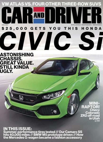 Car And Driver USA — August 2017