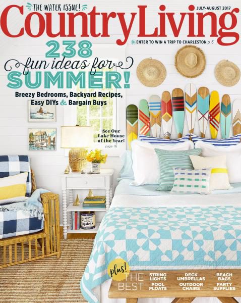 Country Living USA — July-August 2017