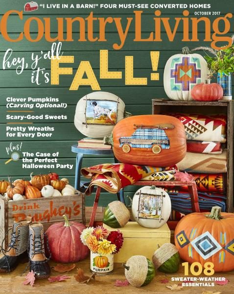Country Living USA — October 2017