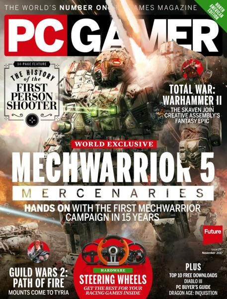 PC Gamer USA — Issue 297 — November 2017