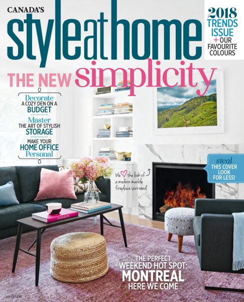 Style At Home Canada — January 2018
