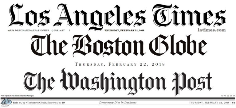 Los Angeles Times – 22.02.2018