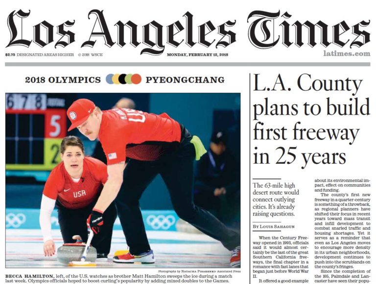 Los Angeles Times – 12.02.2018
