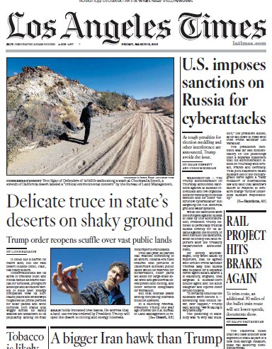 Los Angeles Times – 16.03.2018