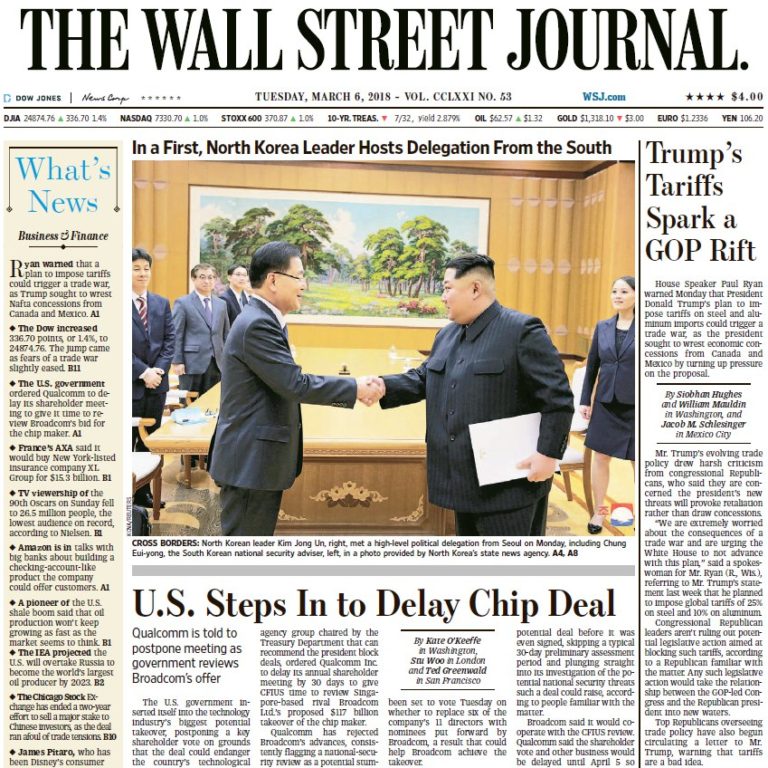 The Wall Street Journal – 06.03.2018
