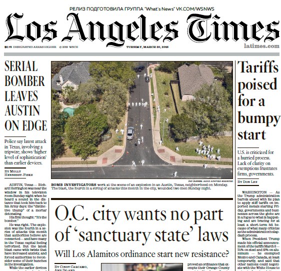 Los Angeles Times – 20.03.2018