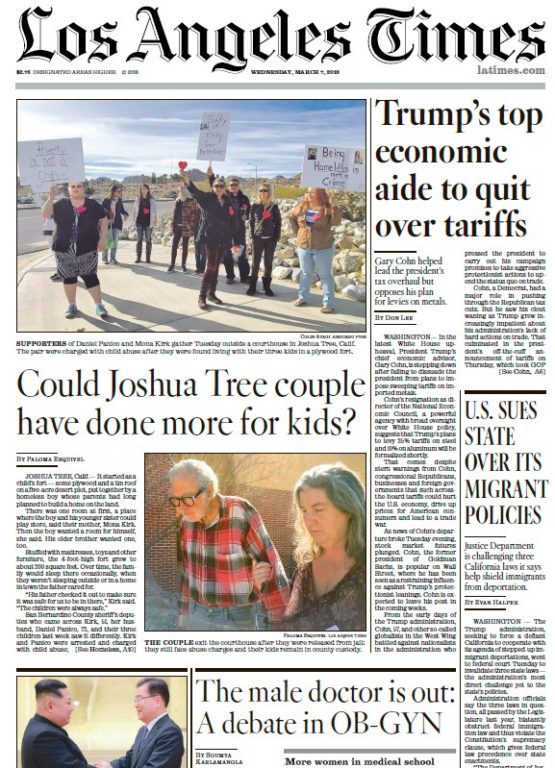 Los Angeles Times – 07.03.2018