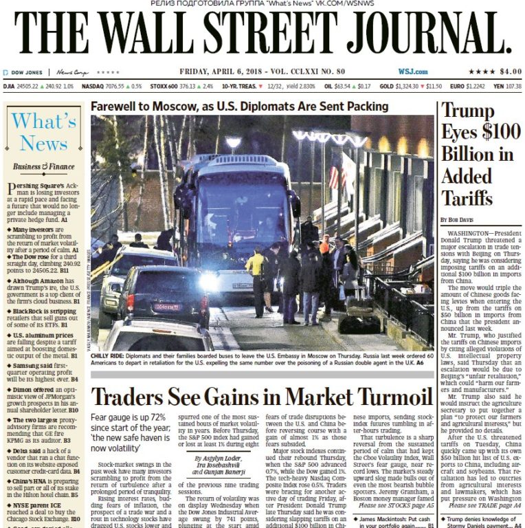 The Wall Street Journal – 06.04.2018