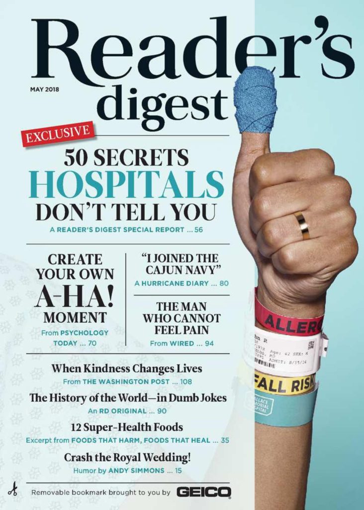 Reader's Digest USA - May 2018 magazine true PDF
