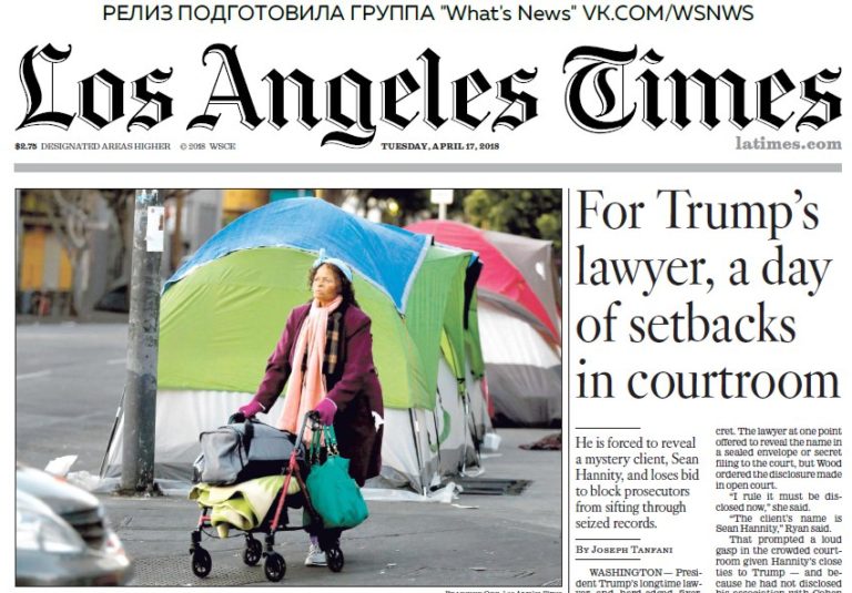 Los Angeles Times – 17.04.2018