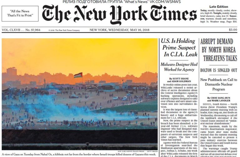 The New York Times – 16.05.2018