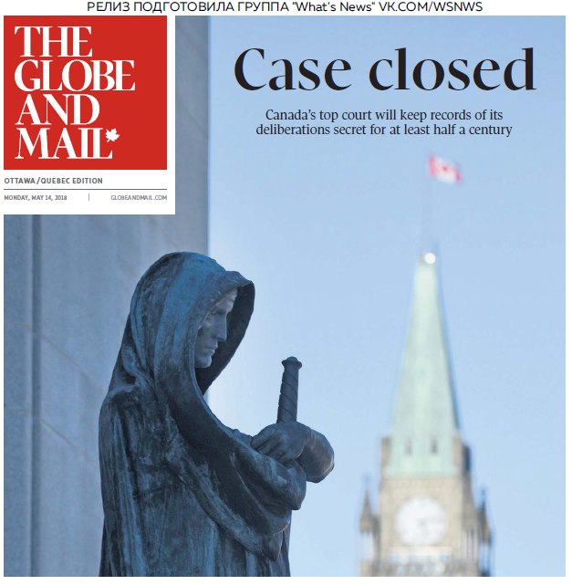 The Globe And Mail – 14.05.2018