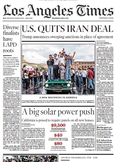 Los Angeles Times – 09.05.2018