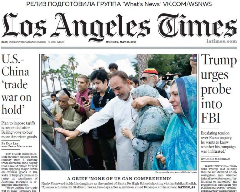 Los Angeles Times – 21.05.2018