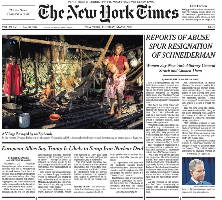 The New York Times – 07.05.2018