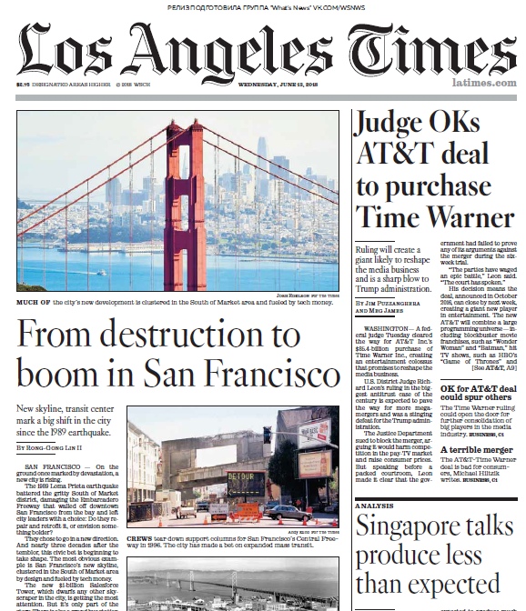 Los Angeles Times – 13.06.2018