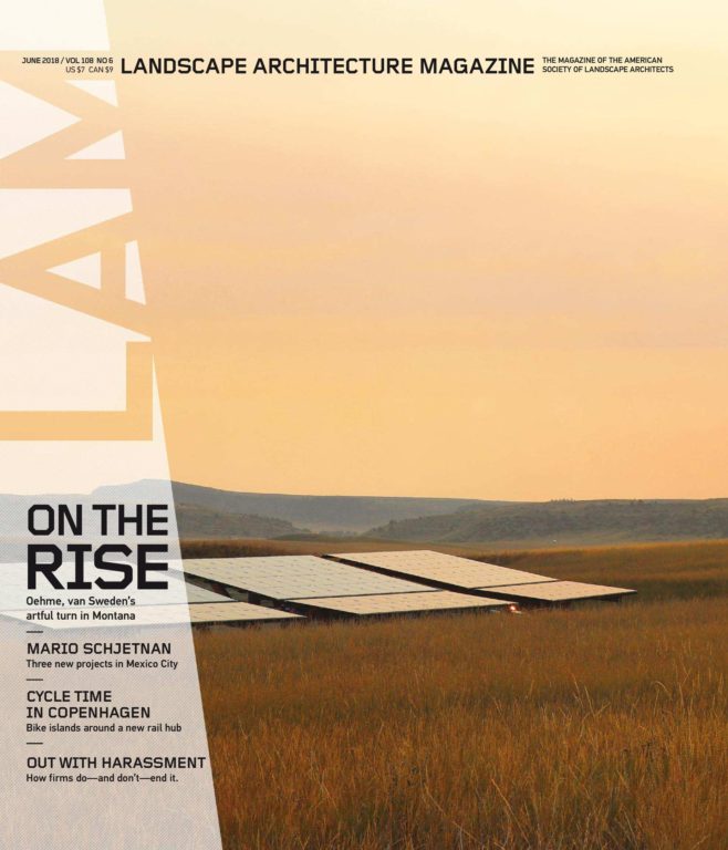 Landscape Architecture Magazine USA – June 2018