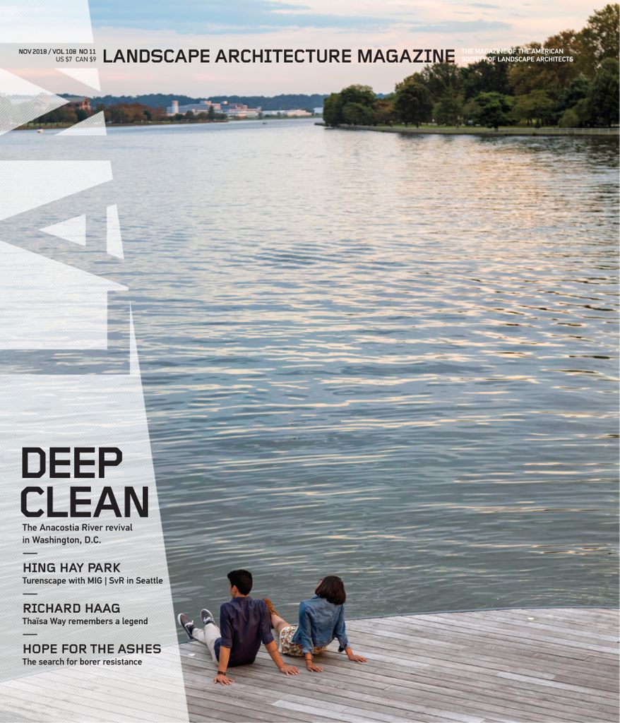 Landscape Architecture Magazine USA – November 2018