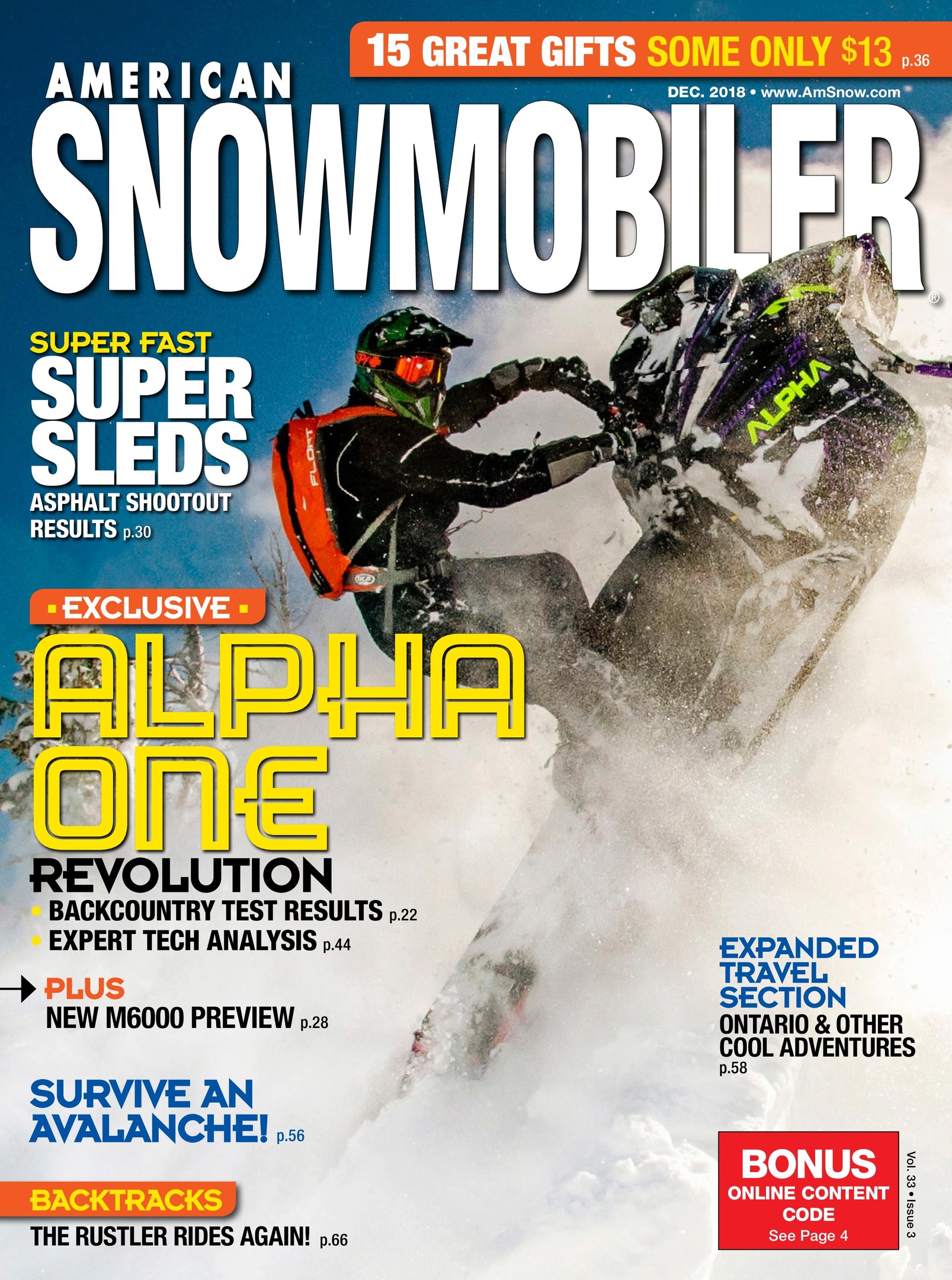 American Snowmobiler – January 2019