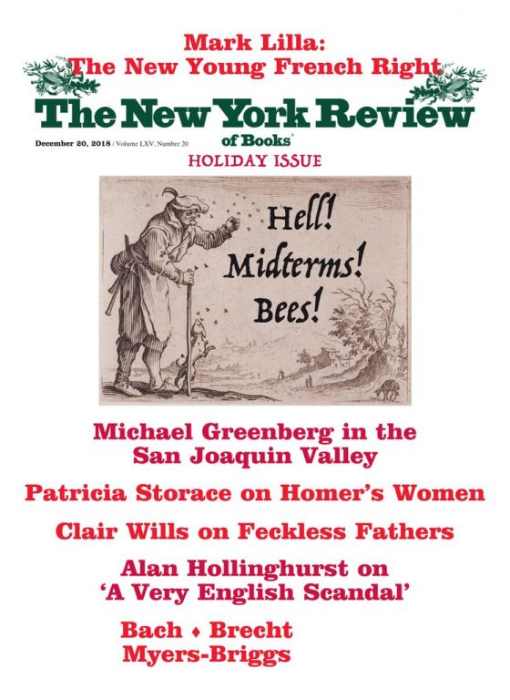 The New York Review Of Books – December 20, 2018