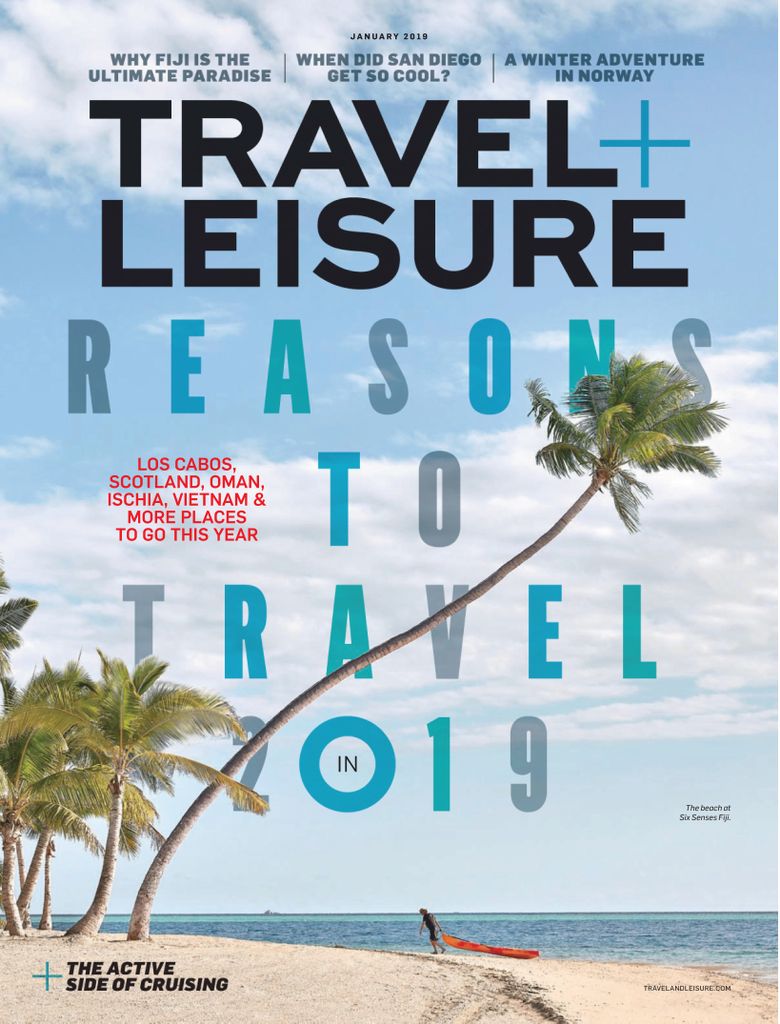 Travel+Leisure USA – January 2019
