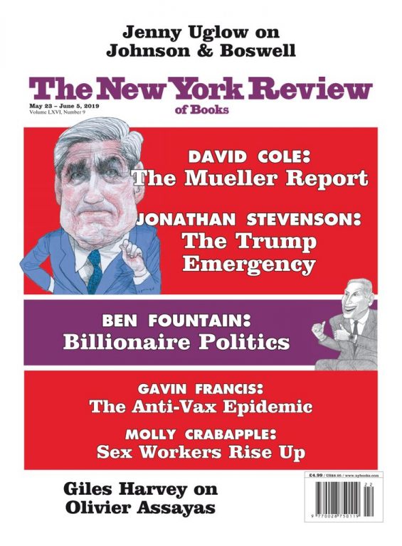 The New York Review Of Books – May 23, 2019