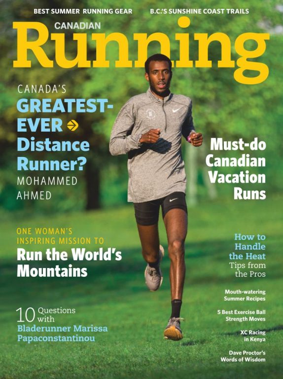 Canadian Running – July-August 2020